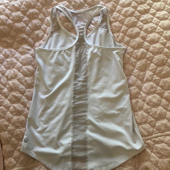 White XS Fabletics Amna Tunic Top - Picture 4 of 5